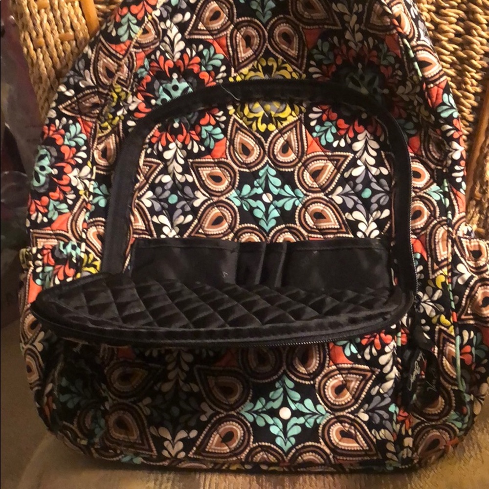 Vera Bradley backpack & laptop holder - Picture 5 of 7